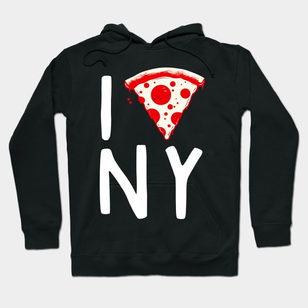 Funny New York Pizza Gifts Men Women Kids Pizza Hoodie by KsuAnn